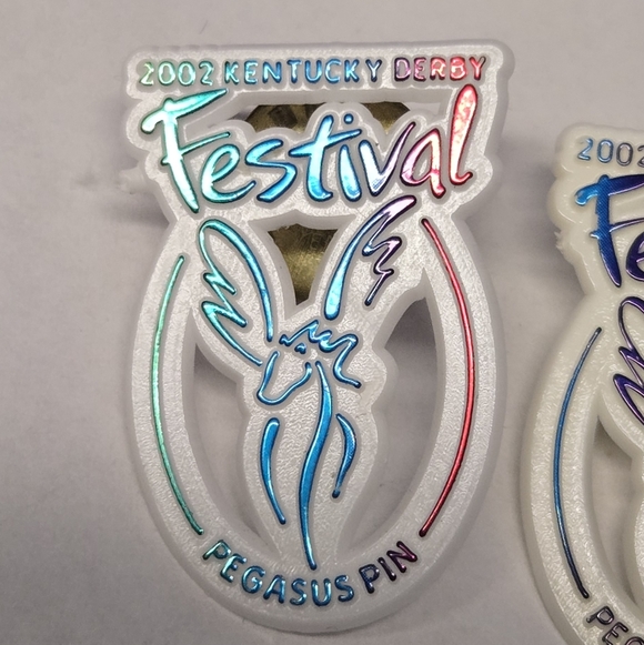 Vtg Kentucky Derby Festival Pegasus Pins Set - Picture 2 of 6